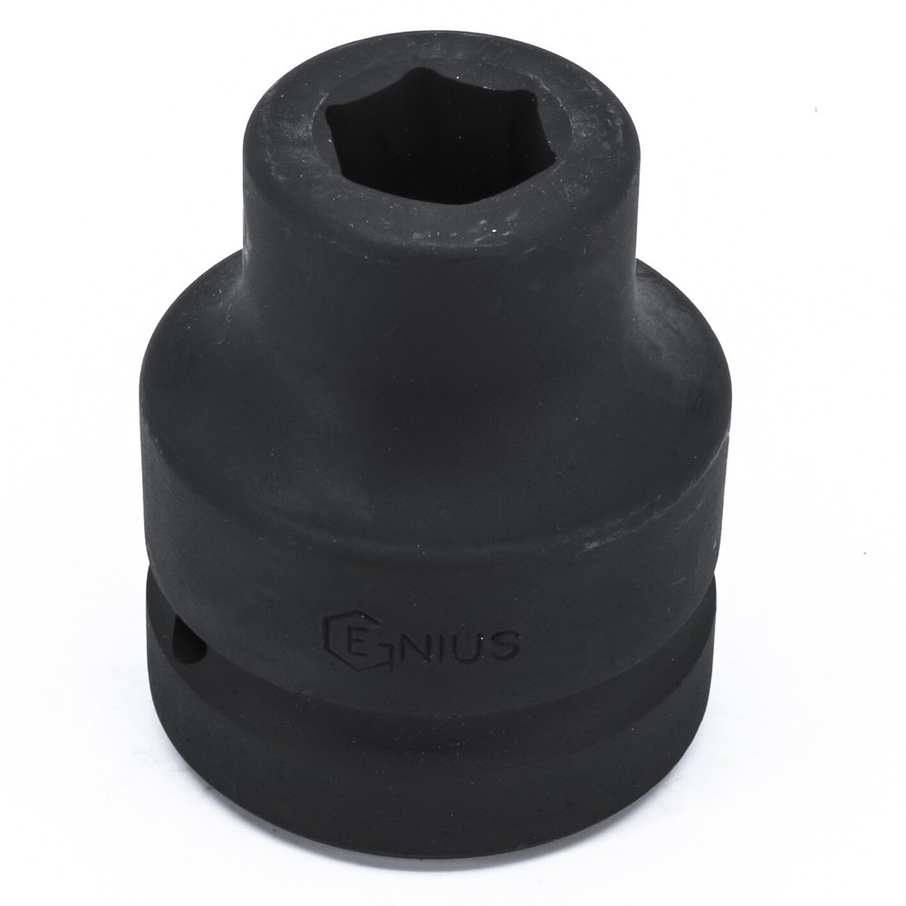 Genius Tools 1" Dr. 27mm Impact Socket (CR-Mo) - 847027