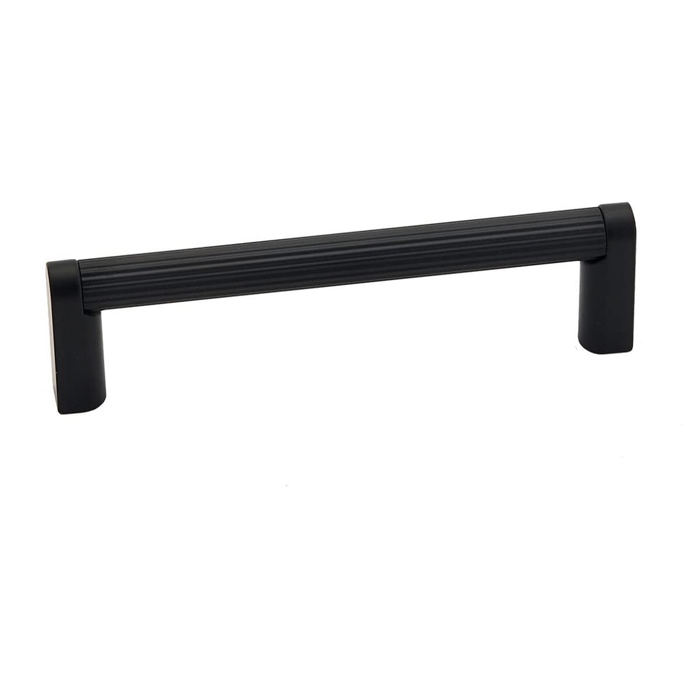 Alno A2904-3-MB Alta Moda 3" Pull Ribbed Bar Matte Black
