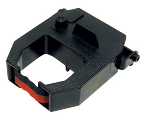 TimeWorkz TSM-500i Ribbon Cartridge, Compatible Replacement, Black/Red Ink