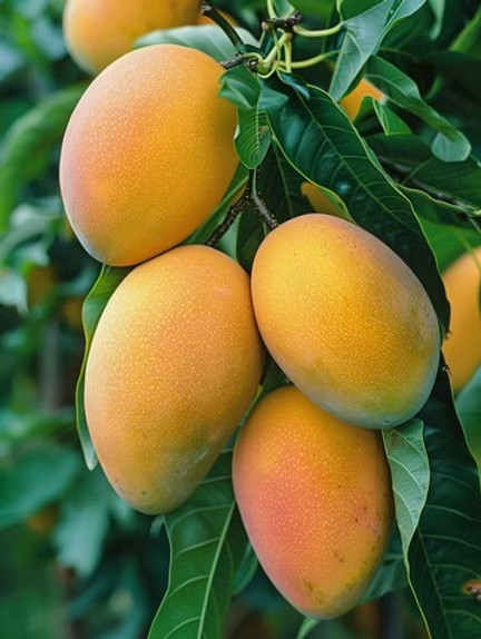 Grafted Mango (Mangifera ) Earlygold Live Fruit Tree (1-2 ft) Indica