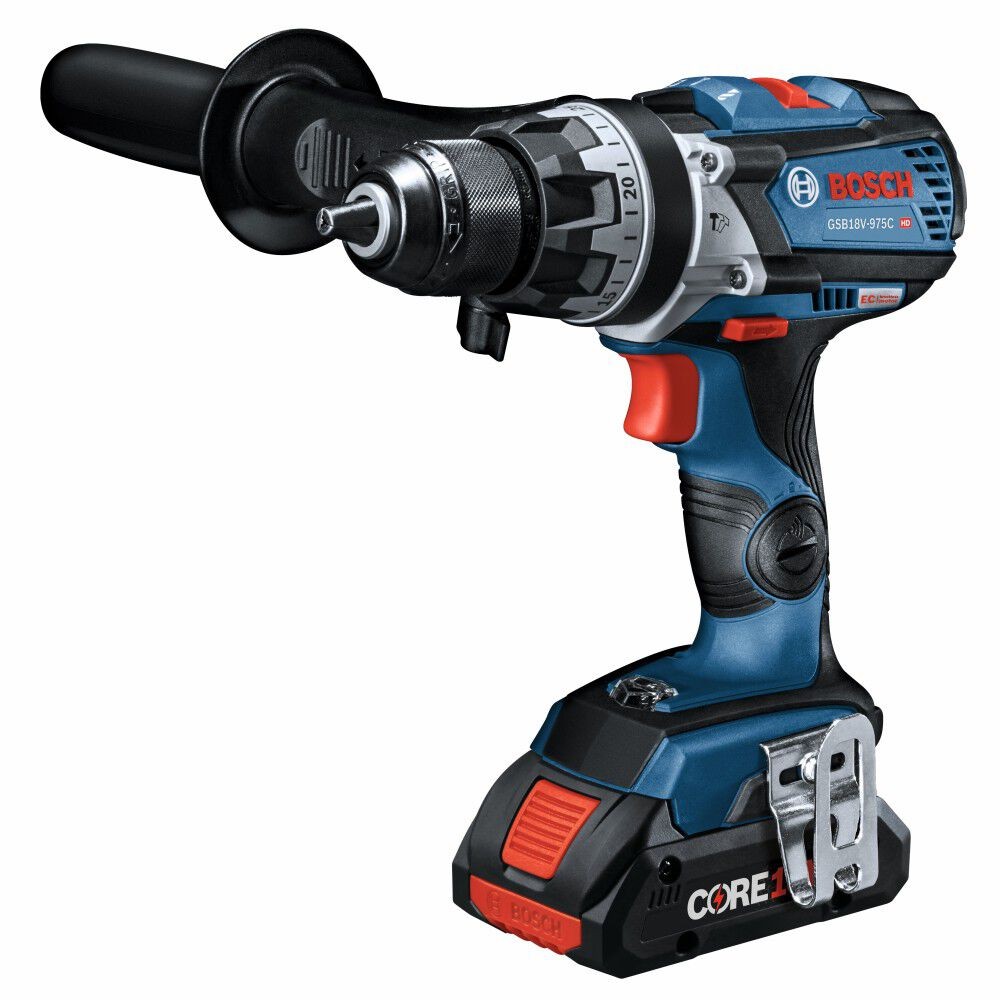 Bosch 18V 1/2 Inch Hammer Drill Driver Kit Refurbished