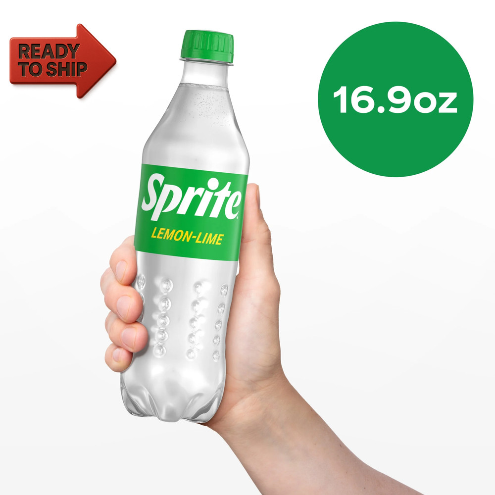 Lemon Lime Soda Pop, 16.9 Fl Oz, 6 Pack Bottles