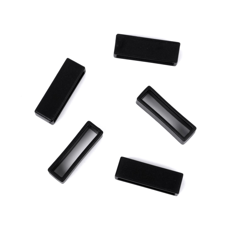 Country Brook Design® 1 Inch Low Profile Plastic Keepers, 25 Pack