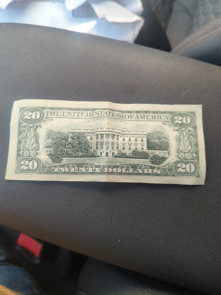 1988 $20 bill miscut