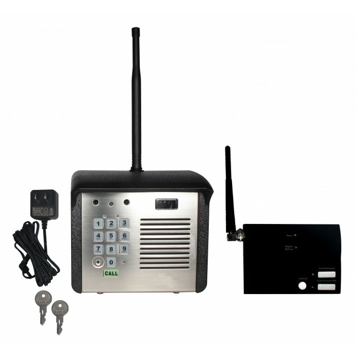 Linear F6100MBC Wireless Intercom with Interior Base - Gate Openers Access Entry