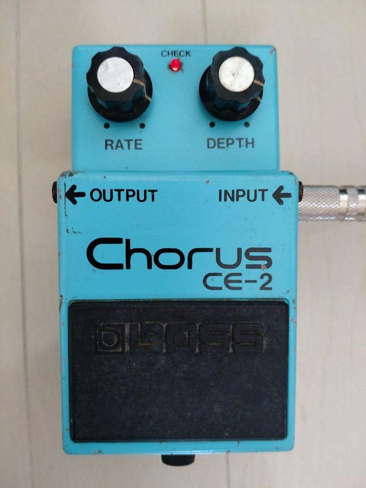 BOSS CE-2 Chorus Boss Chorus Guitar Effects Pedal Working Used
