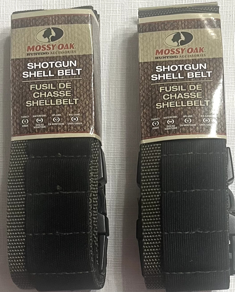 2X Mossy Oak MO-SSB-GR Adjustable Green Shotgun Shell Belt - Holds 25 Shells