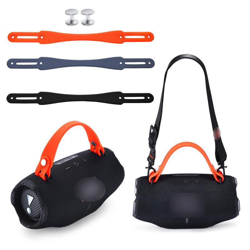 For JBL Xtreme 4/3/2 Wireless Bluetooth Audio Universal Silicone Carrying Strap