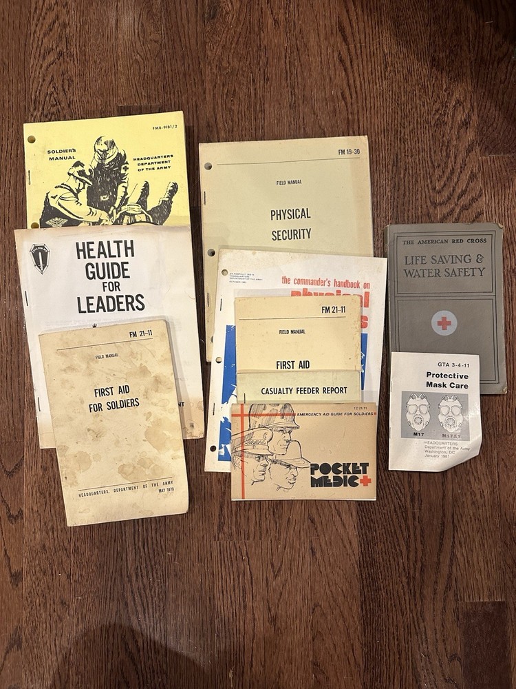 First Aid Field Manuals