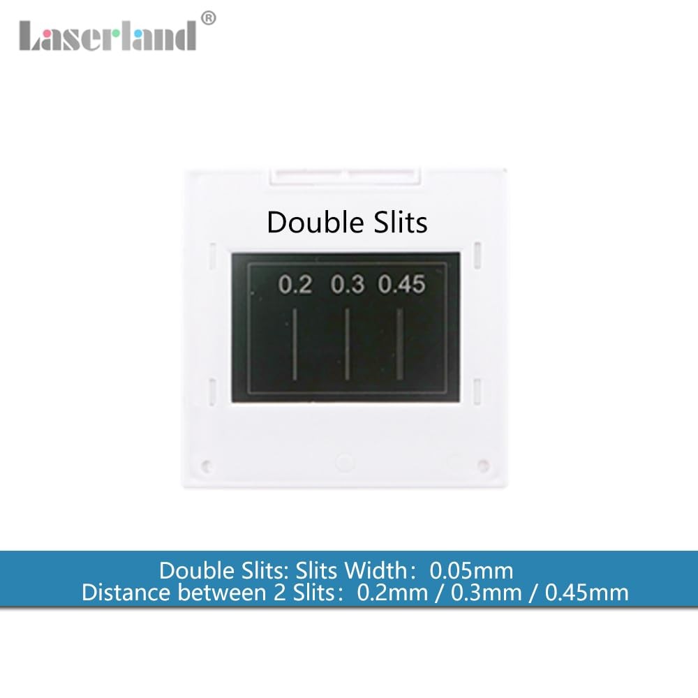 Young's Double-Slit Experiment, Single Slit, with Holder Observation Board Re...