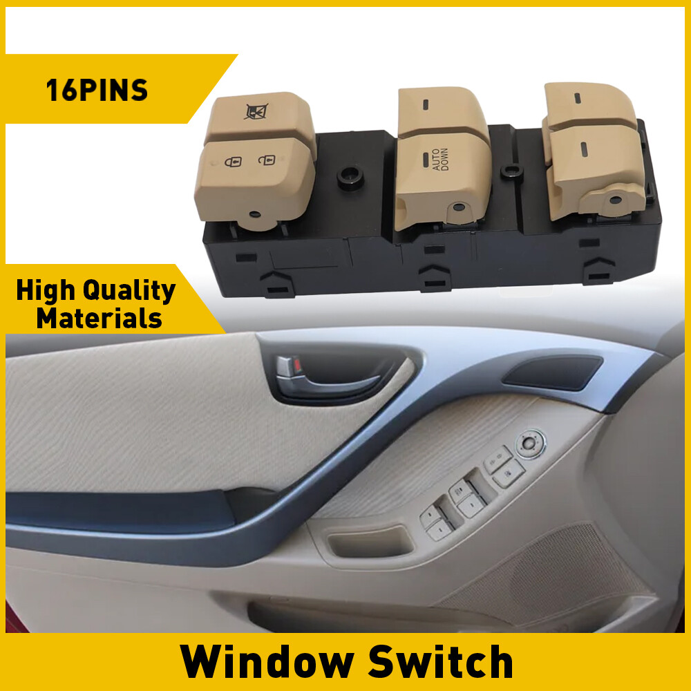 FIT 2012 2011 2013-2015 Hyundai Elantra Driver Side Auto Master Window Switch
