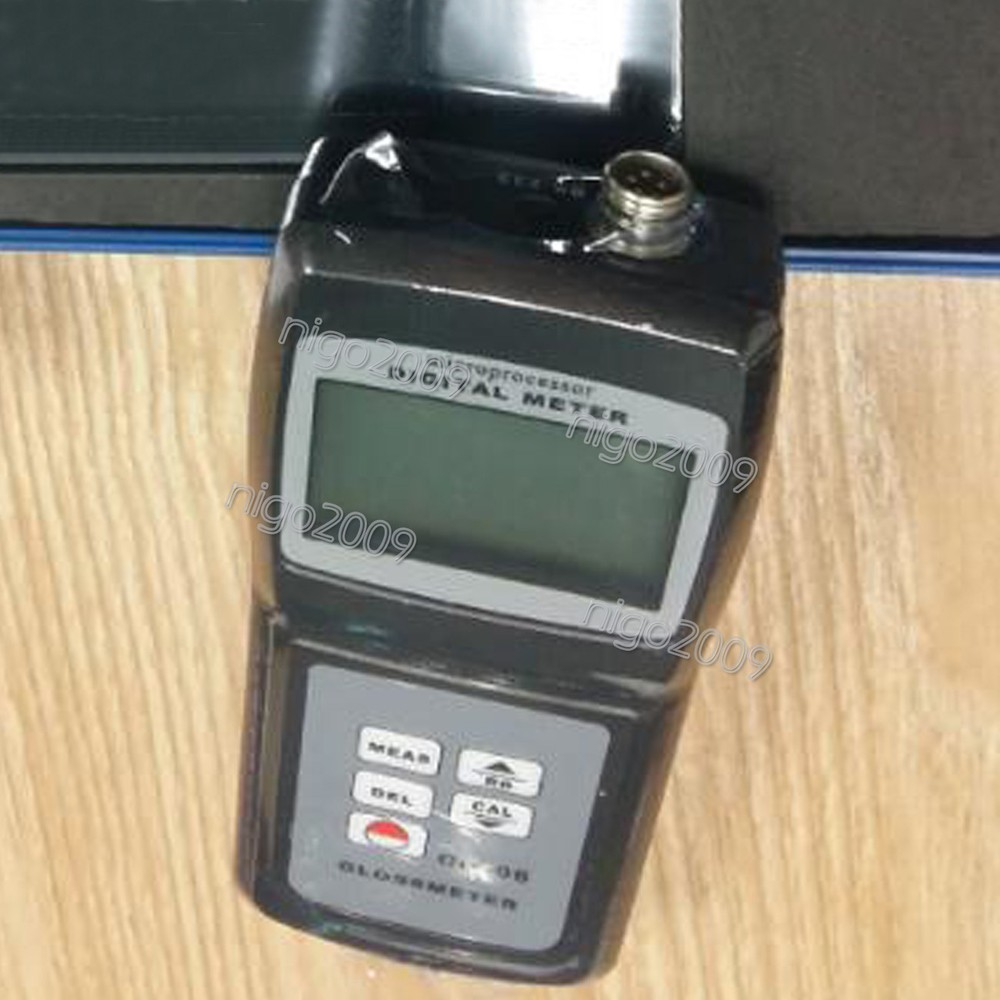 LANDTEK GM-06 60º Surface Cleaning Gloss Meter Vancometer Tester w/ Data Memory