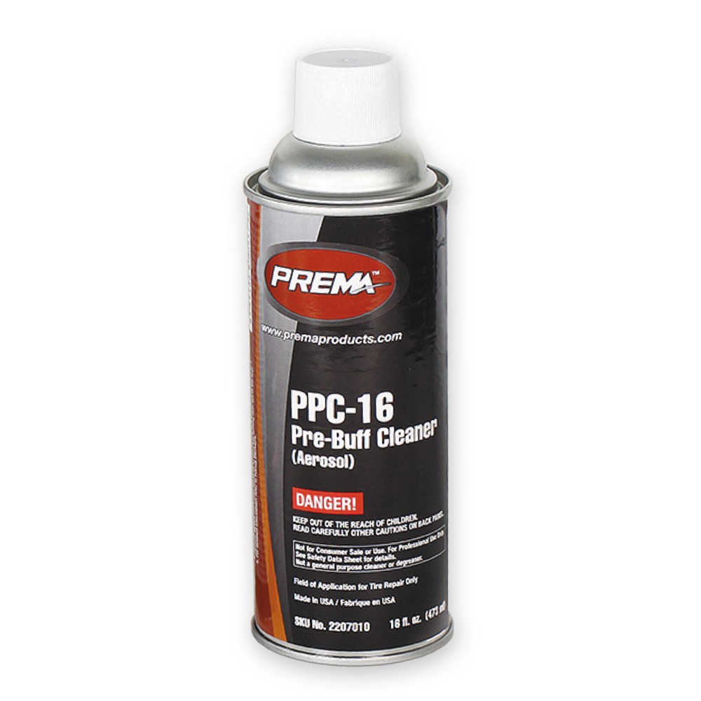 PREMA Pre-Buff Tire Innerliner Buffing Solution 16 oz Aerosol, 12 Cans