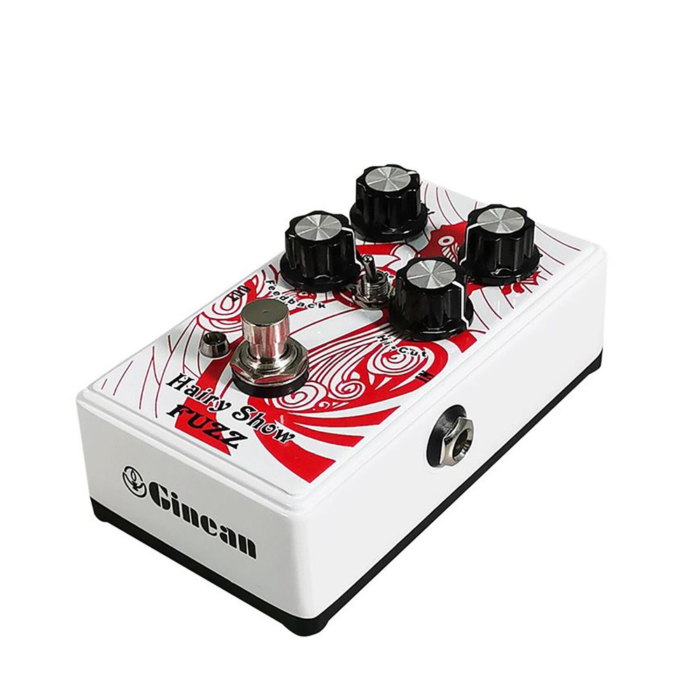 FUZZ Guitar Effect Pedal True Bypass for Electric Guitar 4 Control Knobs V2A1