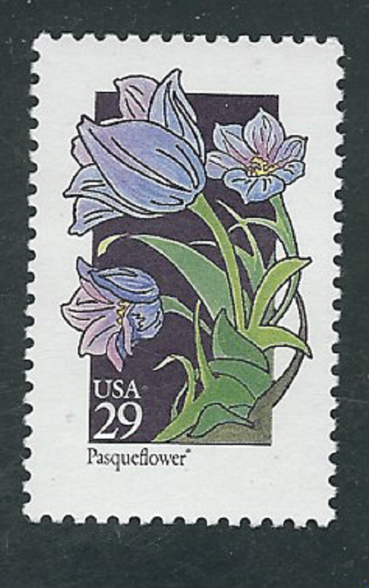 Scott #2676...29 Cent...Wildflowers/Pasqueflower..2 Stamps