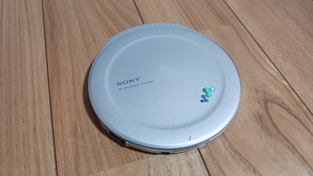 Sony D-EJ2000 Portable CD Walkman Player Magnesium Body Used - Powers On