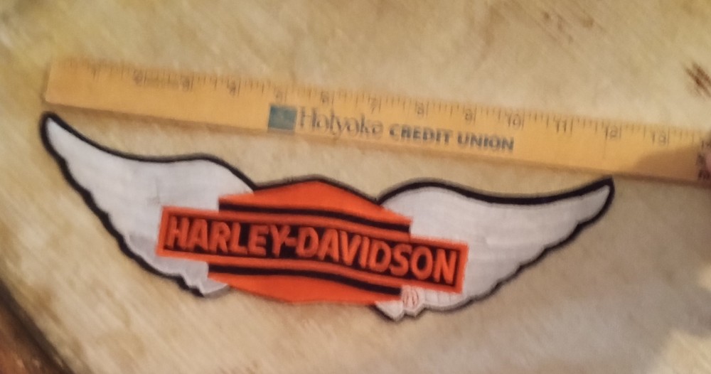 Vintage Original 12" Harley-Davidson Patch