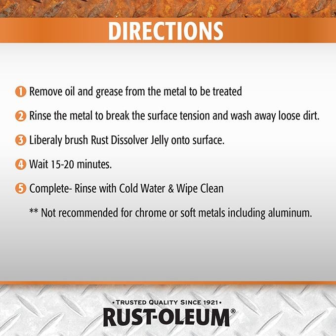 Rust-Oleum Rust Dissolver Jelly 8 OZ