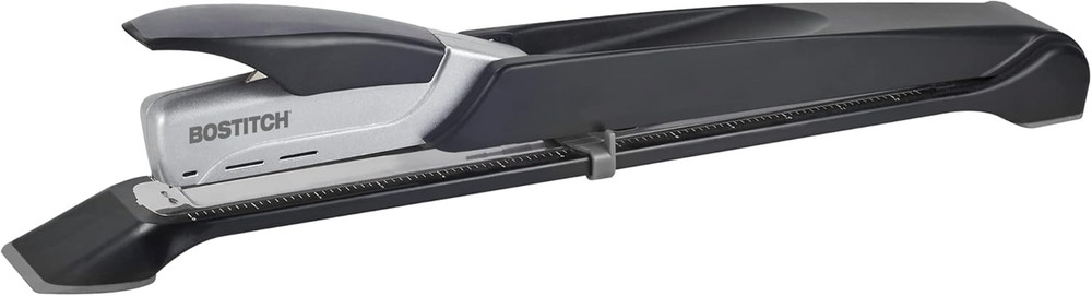 Bostitch Office Booklet Stapler - One Finger, No Effort, Spring Powered, Long Re