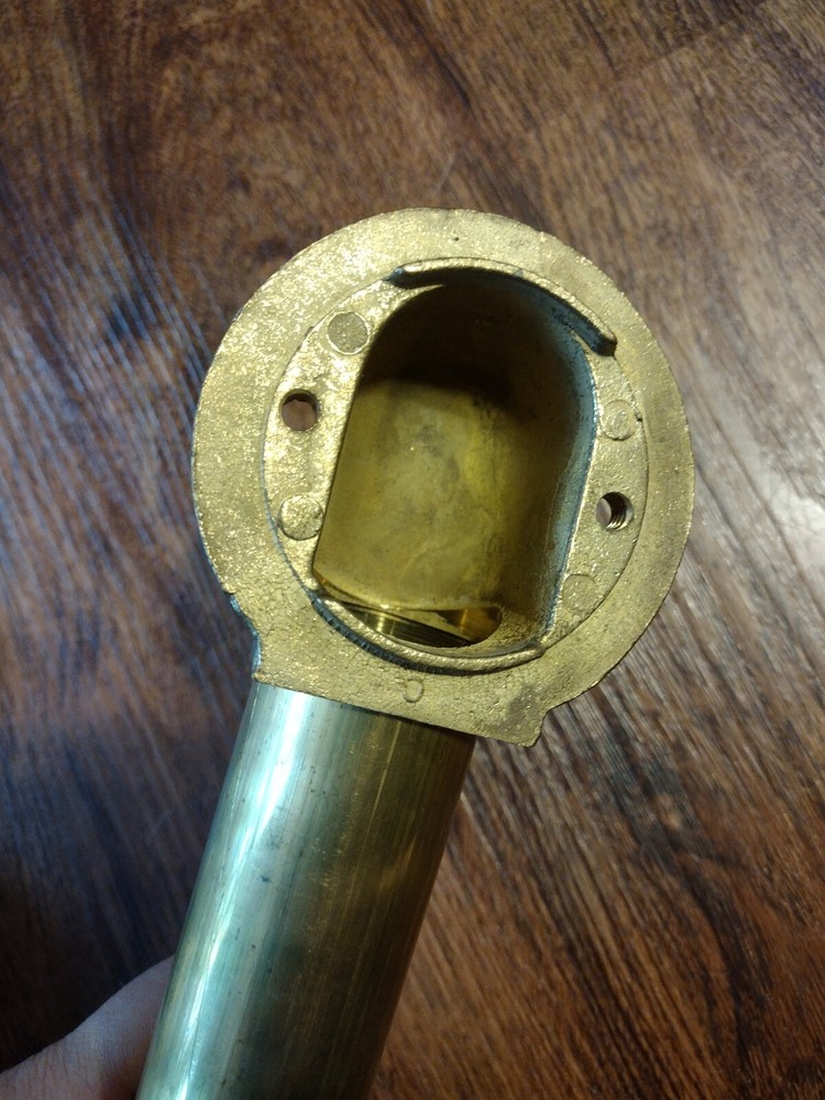 1.5" Brass Pipe Lot 4 Pieces