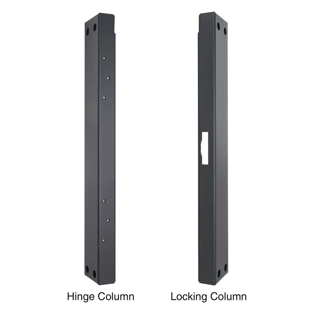 Sound Town Server Rack Doors, for STRK-M8U Server Rack (STRK-DS8U)