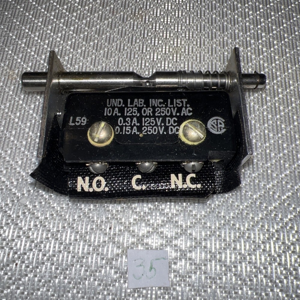 1AC6 MICRO SWITCH SWITCH INTER LOCK 15A 125 VAC SPDT