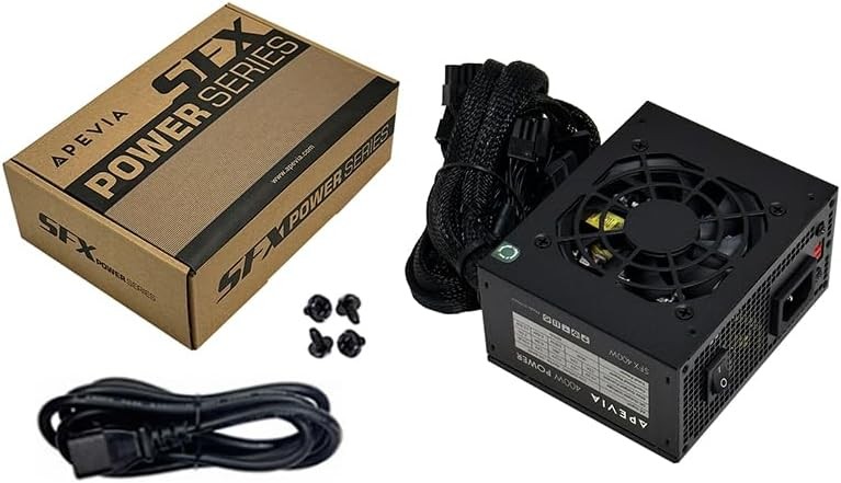 APEVIA SFX-AP400W Mini ITX Solution / Micro ATX / SFX 400W Power Supply