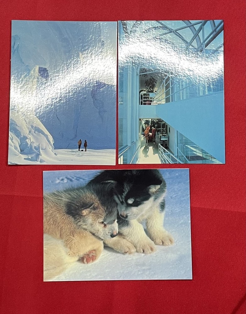9 x Australian Antarctic Division Postcards