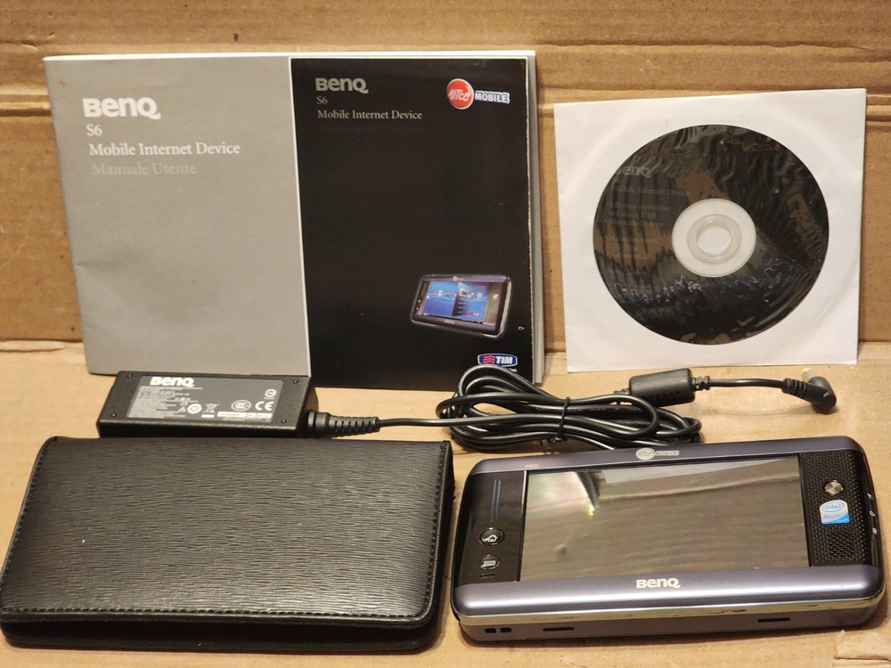 BenQ S6 Mid Touchscreen Multimedia Tablet PC Mobile Internet Device Intel Atom