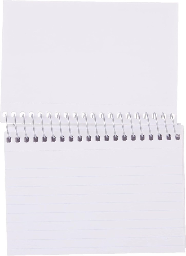 Efficient 3" x 5" Perforated Index Cards - 50 Pack, Perfect for School & Work