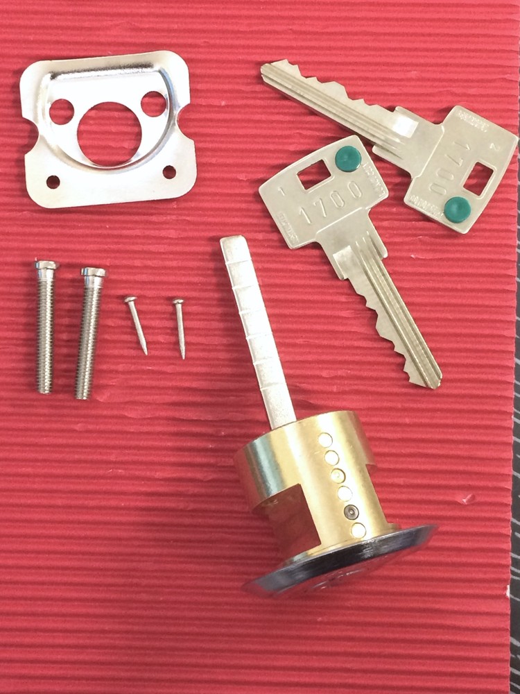 ABUS Rim Cylinder-Fitted With Secure 6 Inline Keying System & Restricted Keys