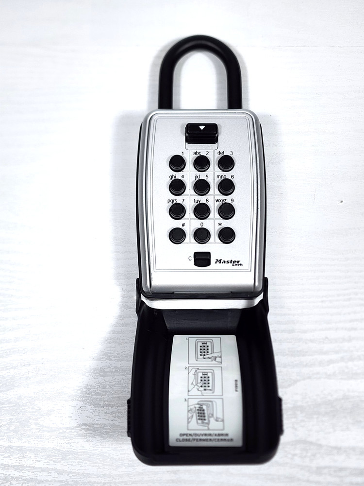 Master Lock - Lock Box Push Button Combination P19918-Instructions included