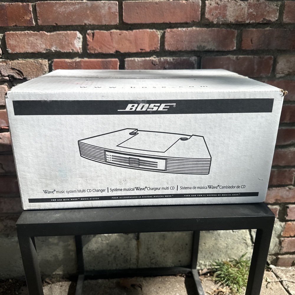 NEW  Bose Wave Radio Music System 3 Disc Multi CDAccessory Graphite 🎵🔊💥