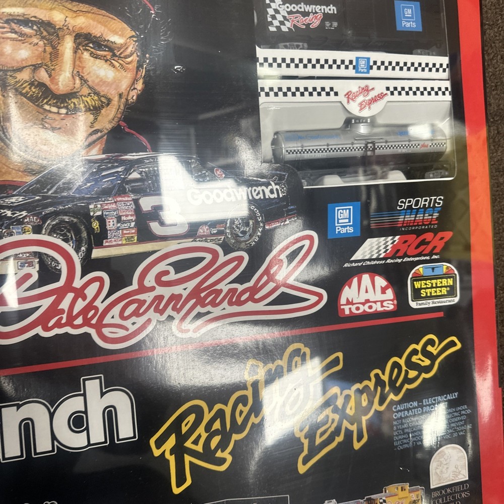Dale Earnhardt Goodwrench Racing Express model train set