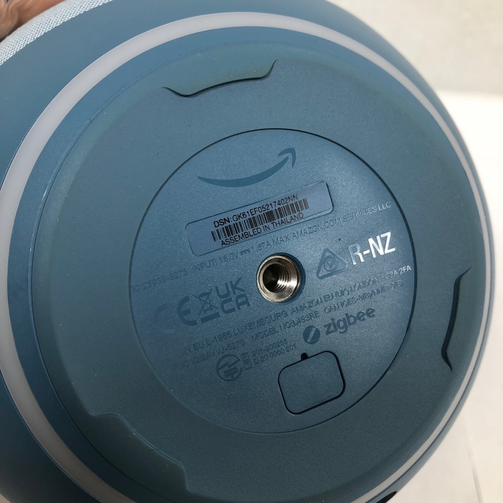 Amazon Echo 4th Gen Bluetooth Smart Speaker L4S3RE – Blue Acceptable