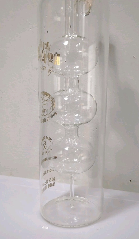 Milagro Tequila Romance Vintage Bottle for Mancave or Kitchen Display... Empty