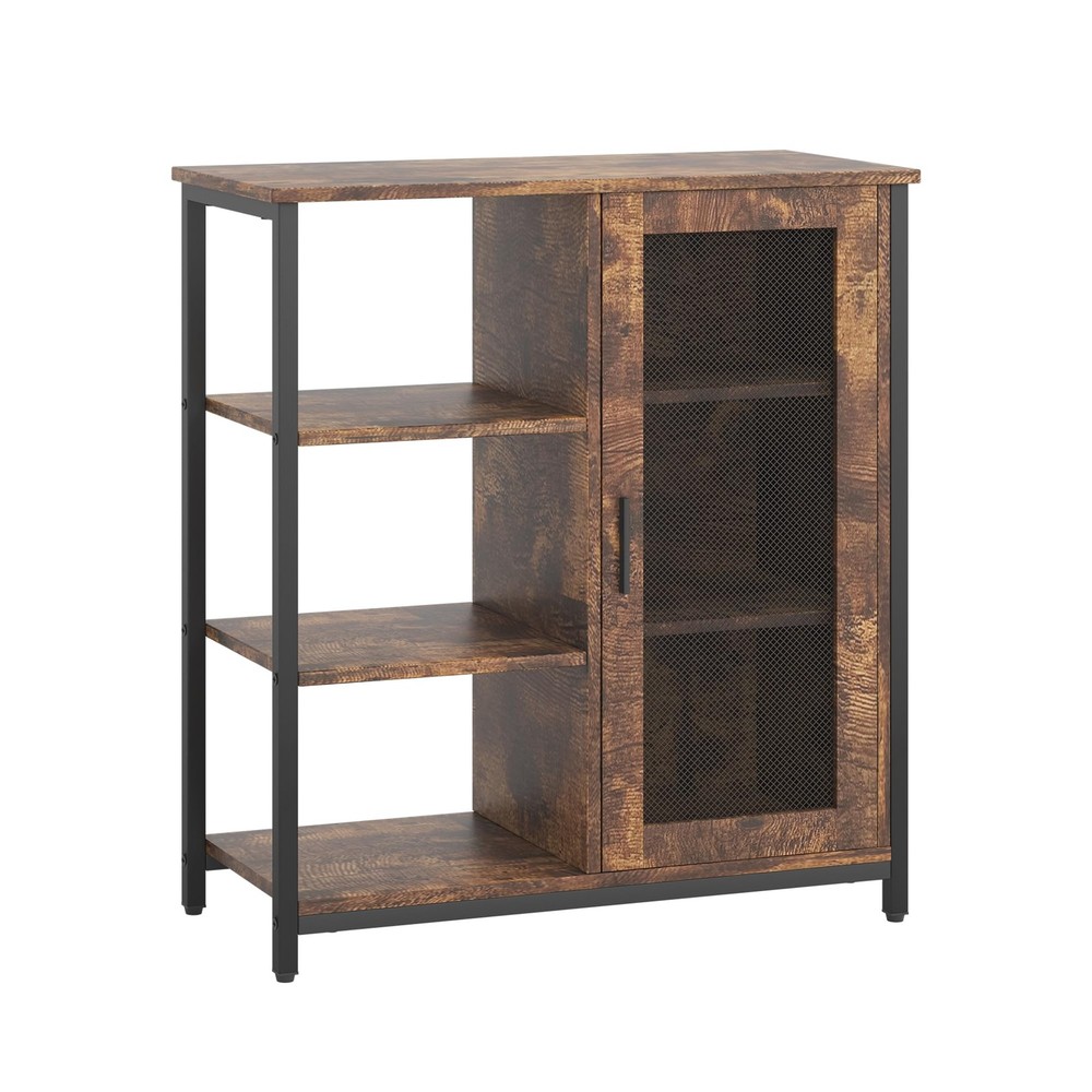 Mini Coffee Bar Cabinet with Storage, Kitchen Table, Corner Sideboard, Farmhouse