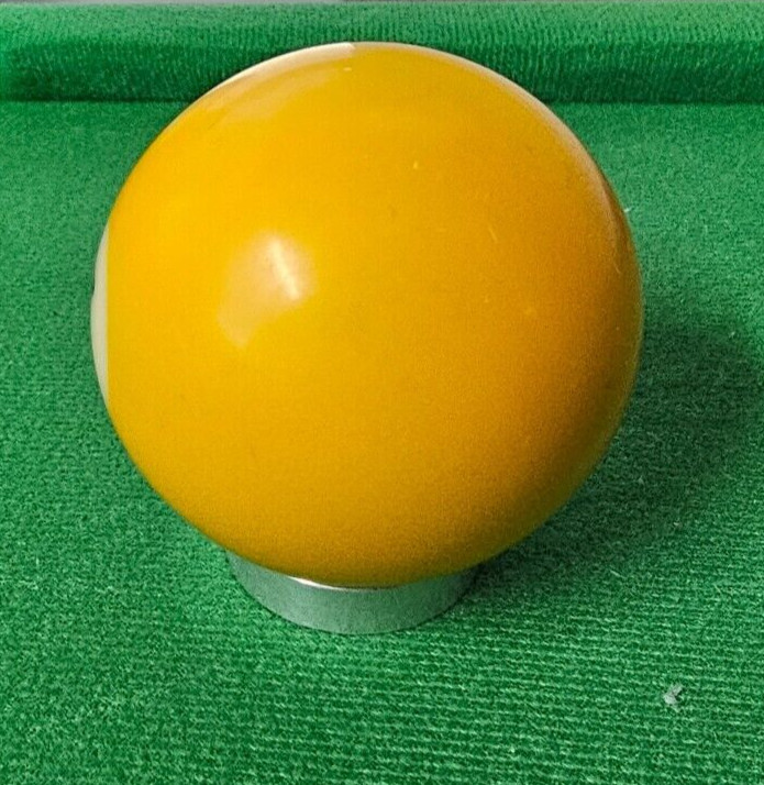 VTG Replacement Billiard Pool Ball 2 1/4" Diameter Standard # 1 Solid Yellow**