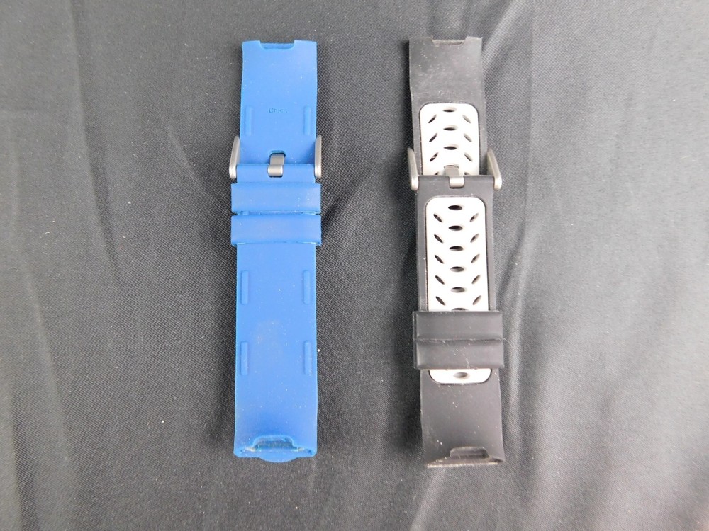 Withit Fitbit Charge 4/3 Bands Blue Black 2-Pack