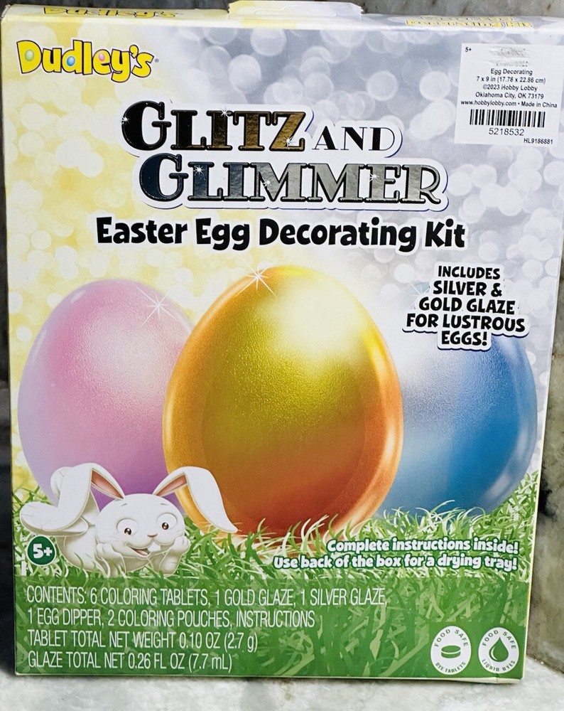 Glitz & Glimmer Easter Egg Decorating Kit 11pc