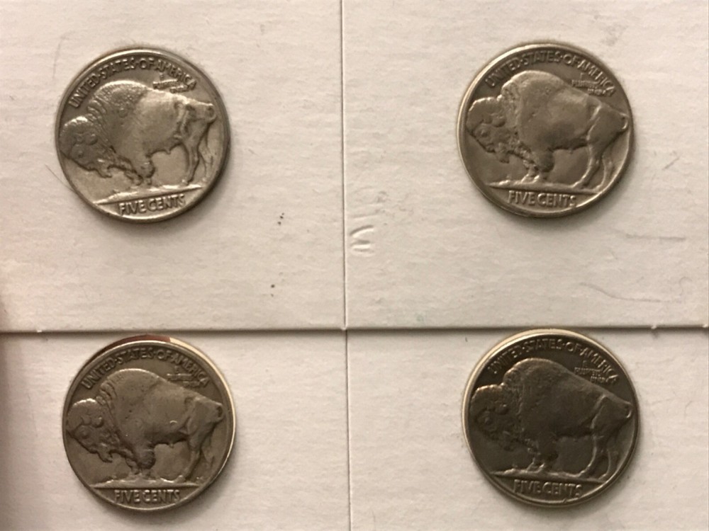 1935-P Buffalo Nickels Slider Uncirculated (14)