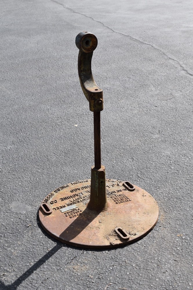 cast iron base