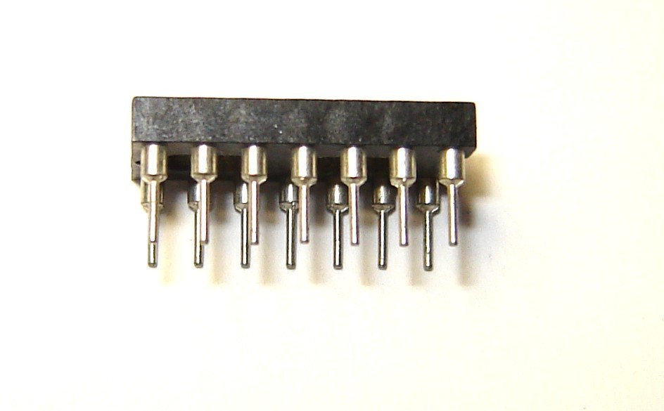 50 pcs ECG409 DIP14 2.54 mm IC socket + 120 pcs DIP16 IC Sockets