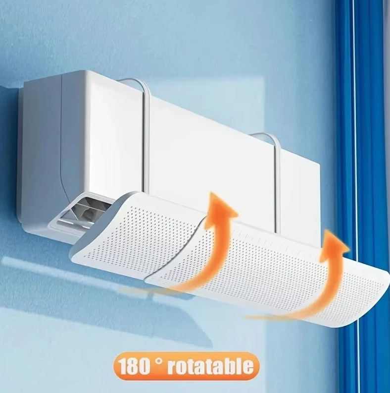 1 pc Adjustable AC Air Vent Wind Shield Anti Direct Blowing Outlet Deflector