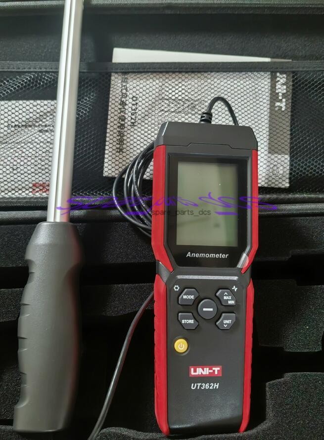 UNI-T UT362H Hot Wire Anemometer Sensor Wind Velocity/Volume/Temperature Tester