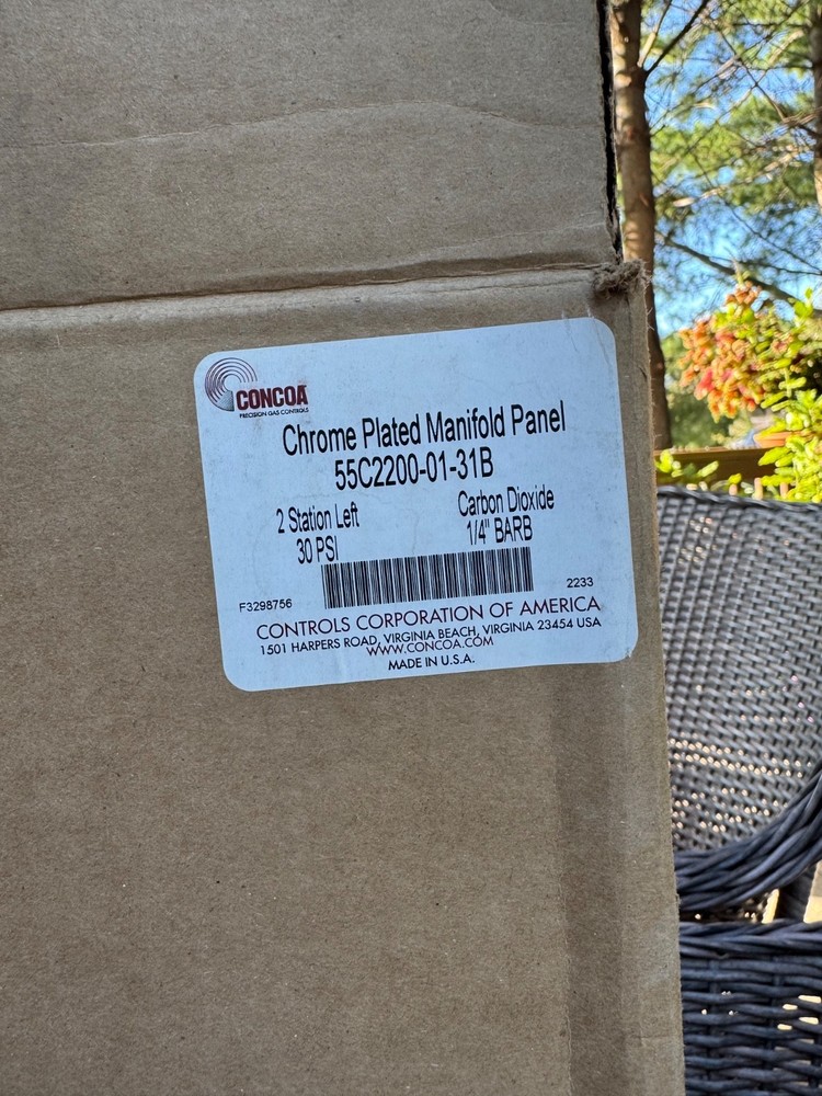 Concoa carbon dioxide regulators