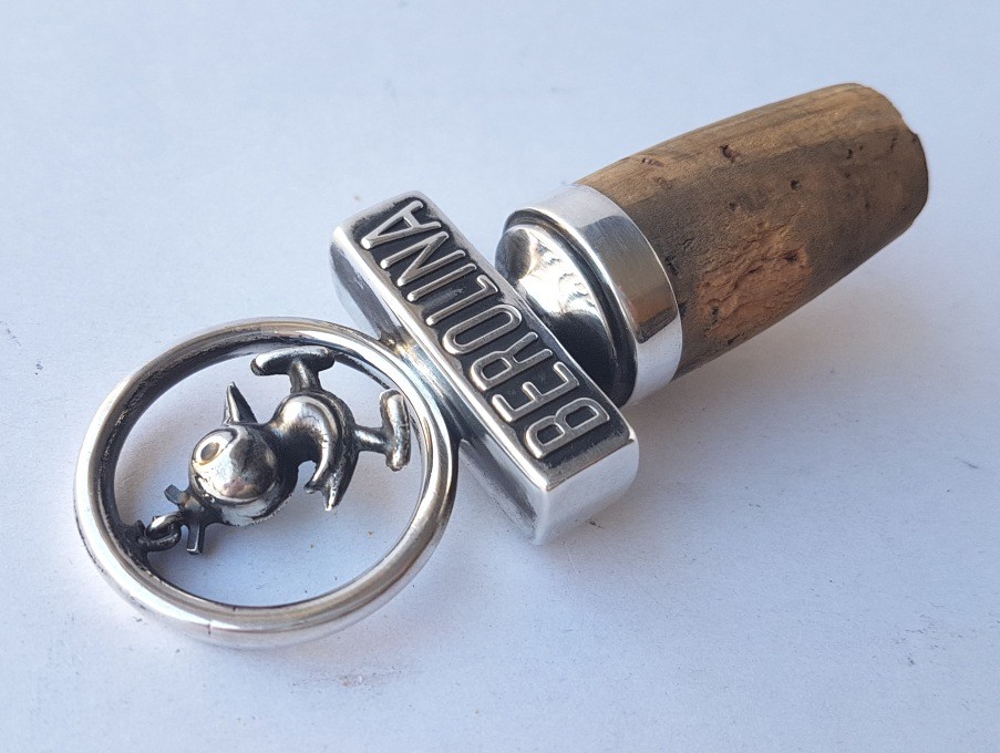 Berolina Berlin Silver Cork Stopper AL735