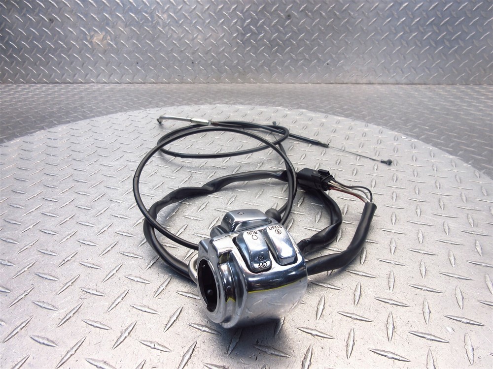 2008 08 Harley Heritage Softail Classic FLSTC Right Handlebar Switch Cables