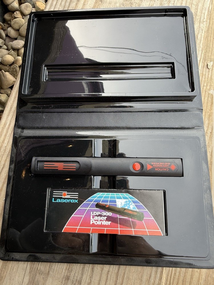 Laserex LDP-300 Laser Pointer Complete In Box W Manual