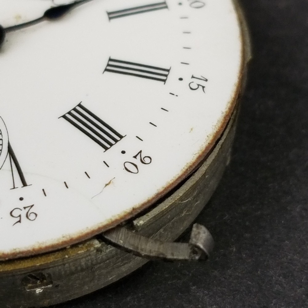 Lyra Watch Co. pocket movement face hands RARE!
